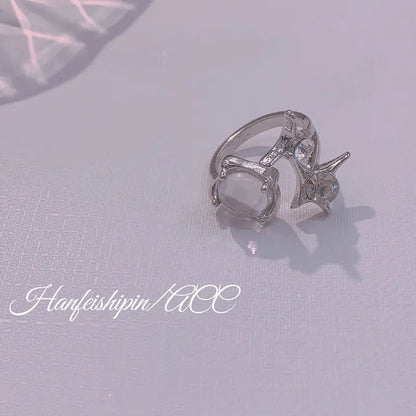 Irregular Starburst Ring for Women - Trendy Hip-Hop Design My Store