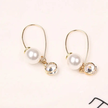 925 Silver Bow Earrings with Pearl Heart and Tassels My Store