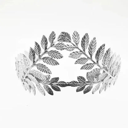 Baroque Golden Leaf Crown Hair Accessory for Women My Store