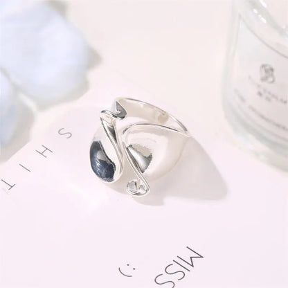 Creative Geometric Open-Cuff Ring for Women My Store