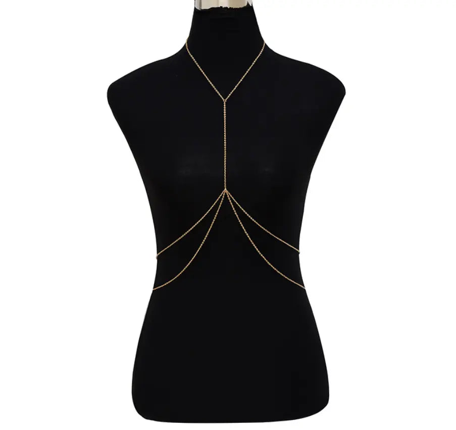 Double Layer Body Chain, Body Chain, One-Piece Chain My Store