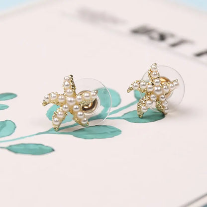 925 Silver Bow Earrings with Pearl Heart and Tassels My Store