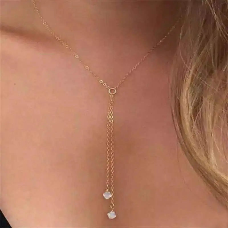 Alloy Multi-Layer Necklace with Star and Moon Pendant My Store