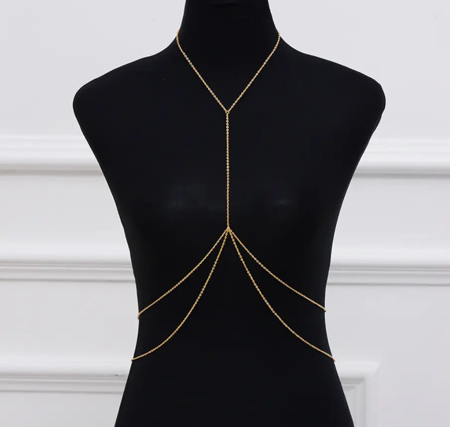 Double Layer Body Chain, Body Chain, One-Piece Chain My Store