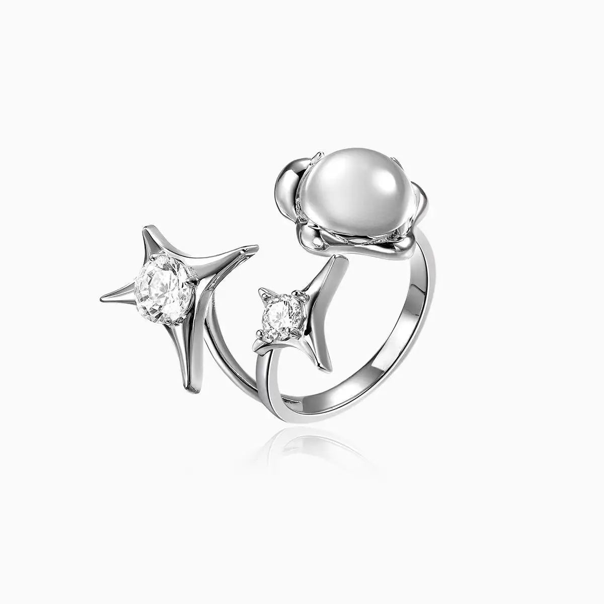 Irregular Starburst Ring for Women - Trendy Hip-Hop Design My Store